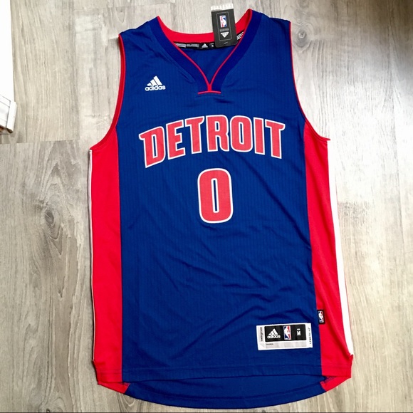 adidas Other - Adidas Detroit Pistons Andre Drummond Jersey